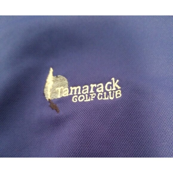 Nike Golf Standard Fit Dri Fit Blue Polo Shirt XL Tamarack Club Embroidered  T15 - Picture 4 of 6